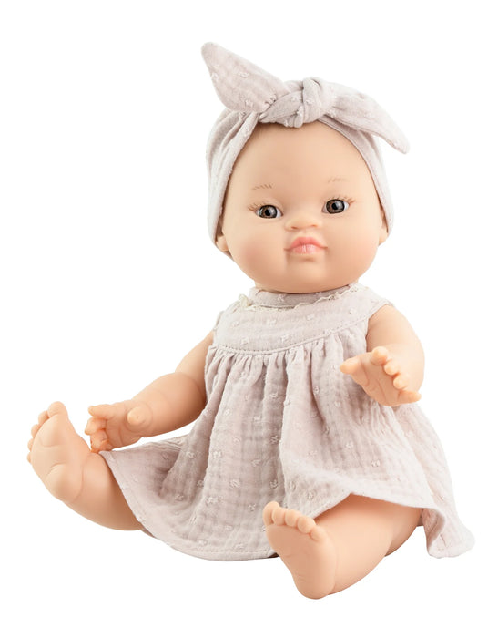 Lily Baby Doll in Linen Dress - Boxed