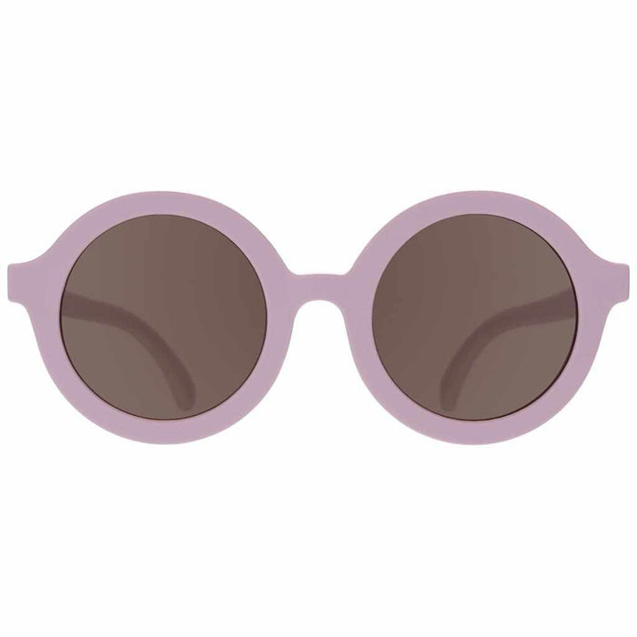 caption-Playfully Plum purple round sunglasses