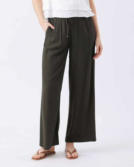 Wide Leg Tencel Pant
