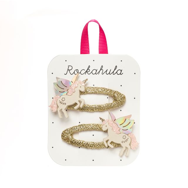 Rockahula Children's Hair Clips - Magical Unicorn 2-Pack