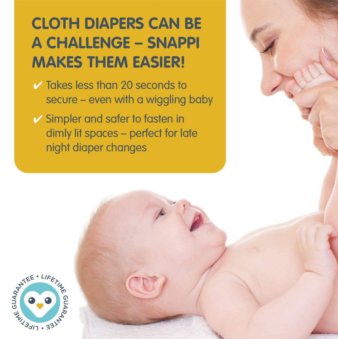 Snappi Fasteners Snappi Diaper Fastener - 3 PACK — Nurtured
