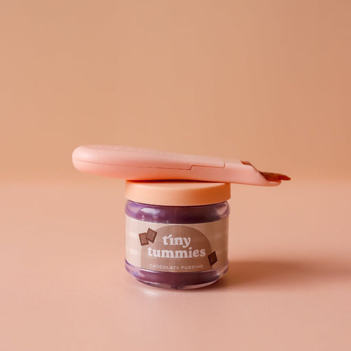 caption-Chocolate Pudding Doll Food