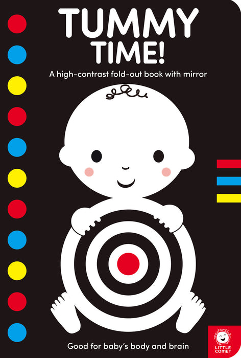 Tummy Time! A High-Contrast Fold-Out Board Book