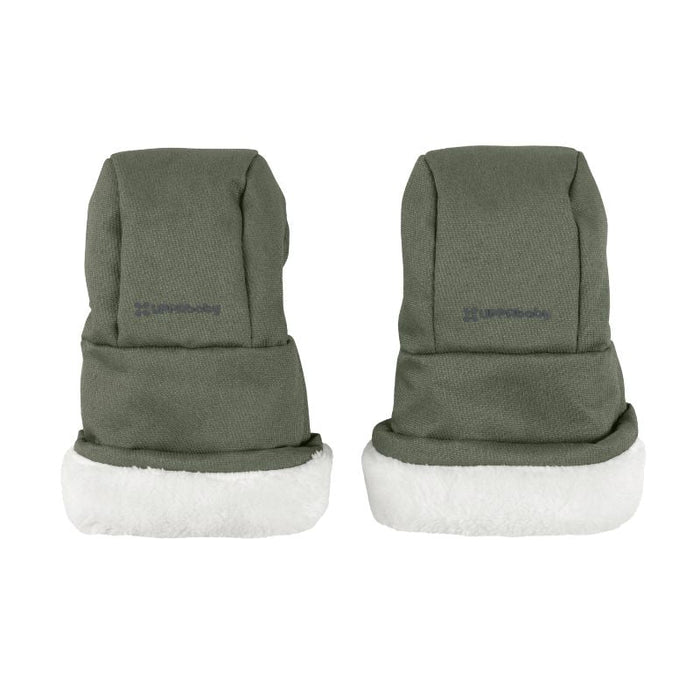 Evelyn cozy handmuff made by uppababy on a white background