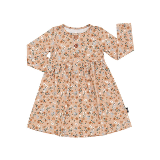 Belan.J Long Sleeves Peplum Dress - Amber Garden - Nurtured