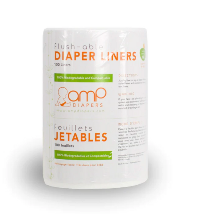 AMP Flushable Liners