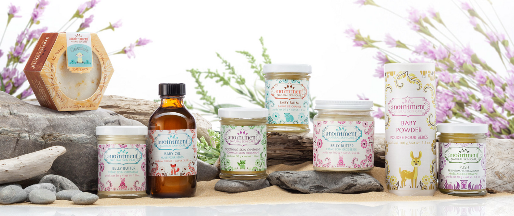 anointment product line up 