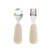Baby Bliss Fork and Spoon Set with Silicone Handles - Nurtured