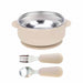 Baby Bliss stainless steel bowl and utensils - Nurtured