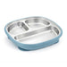 Baby Bliss Stainless Steel Suction Divided Plate - Nurtured