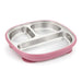 Baby Bliss Stainless Steel Suction Divided Plate - Nurtured
