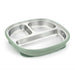 Baby Bliss Stainless Steel Suction Divided Plate - Nurtured