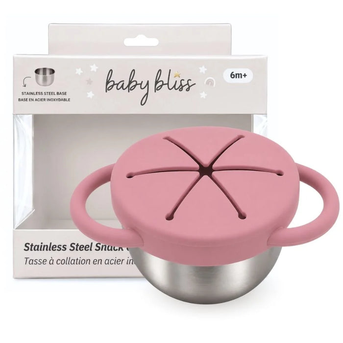 Baby Bliss Stainless Steel Snack Cup - Nurtured