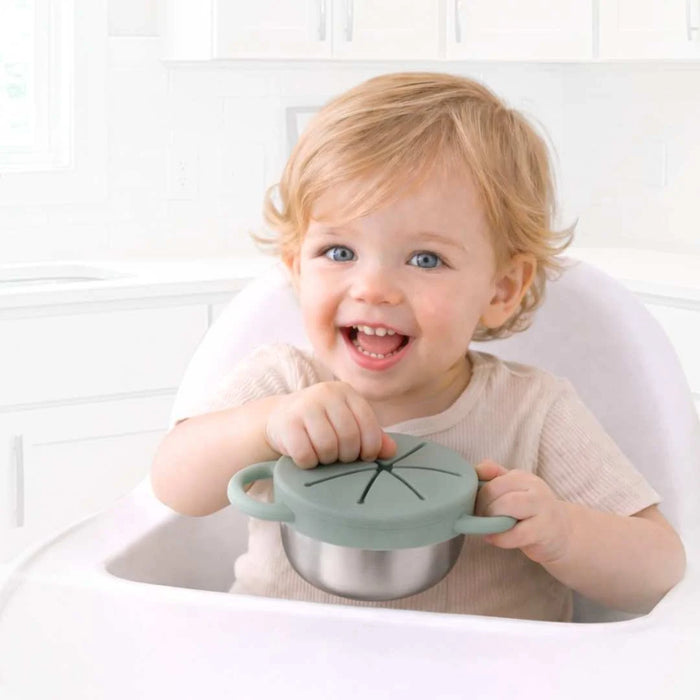 Baby Bliss Stainless Steel Snack Cup - Nurtured