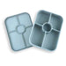 Blue Silicone Bento Box on a white background - Nurtured