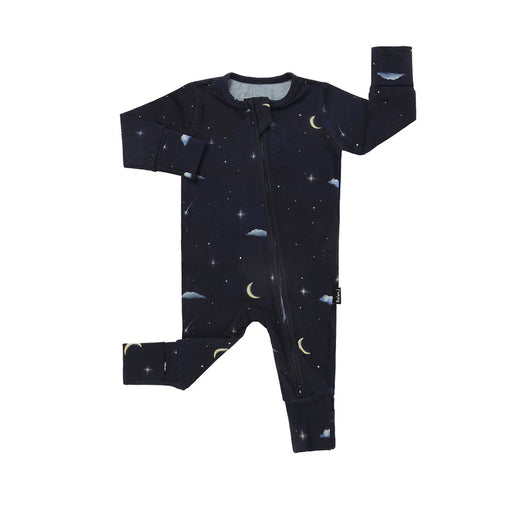 Belan.J Bamboo Footless Zippered Sleeper with Foldover Cuffs - Sweet Dreams - Nurtured