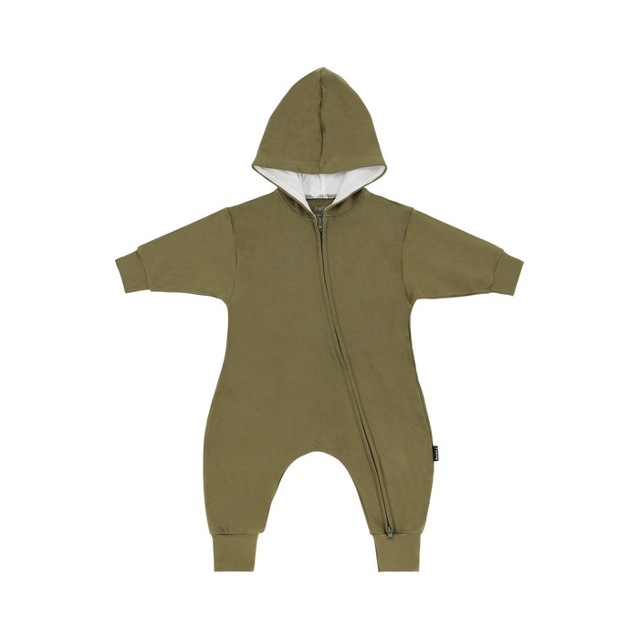 Belan.J Hooded Jumpsuit - Pine