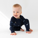 Belan.J Bamboo Footless Zippered Sleeper with Foldover Cuffs - Sweet Dreams - Nurtured