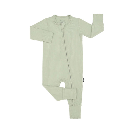 caption-Footless Romper in Misty Sage