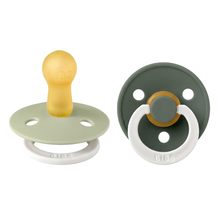 BIBS Original Pacifer (2 pack) - GLOW