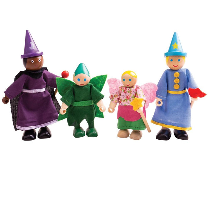 Fantasy Doll Figures- Set of 4