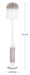 Cleaning brush with a measurement label on a white background