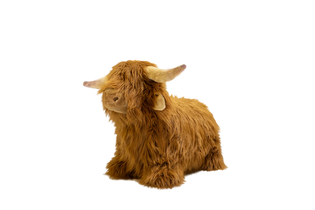 Soft Bouncy Highland Cow Toy