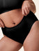 caption-High Rise Maternity Underwear by Bravado in Black 
