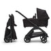 caption-No need to remove the Bassinet - folds easily and compactly while on stroller