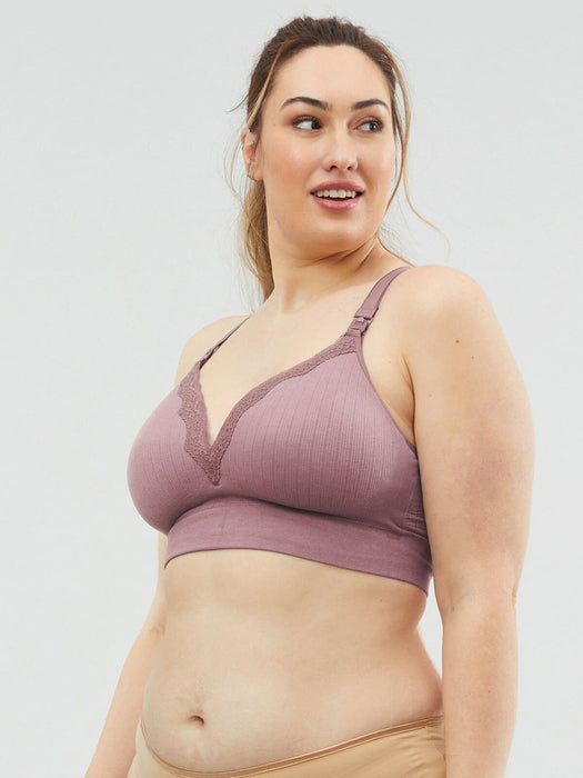 Tutti Frutti Wire Free Plunge Bra (#27 B-E Cup)