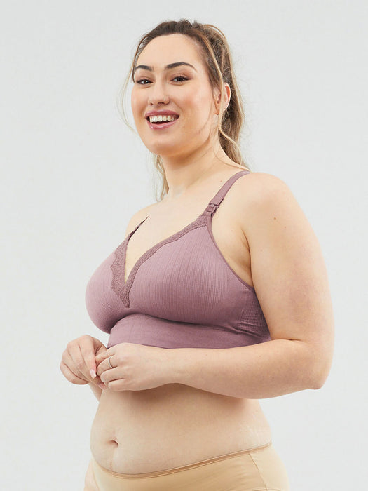 Tutti Frutti Wire Free Plunge Bra (#27 B-E Cup)