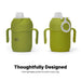 Comotomo Insulated Toddler Tumbler with Sip and Straw Spout - Nurtured