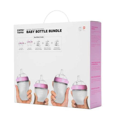 Comotomo Natural Feel Bottle Bundle - 4 pack - Nurtured