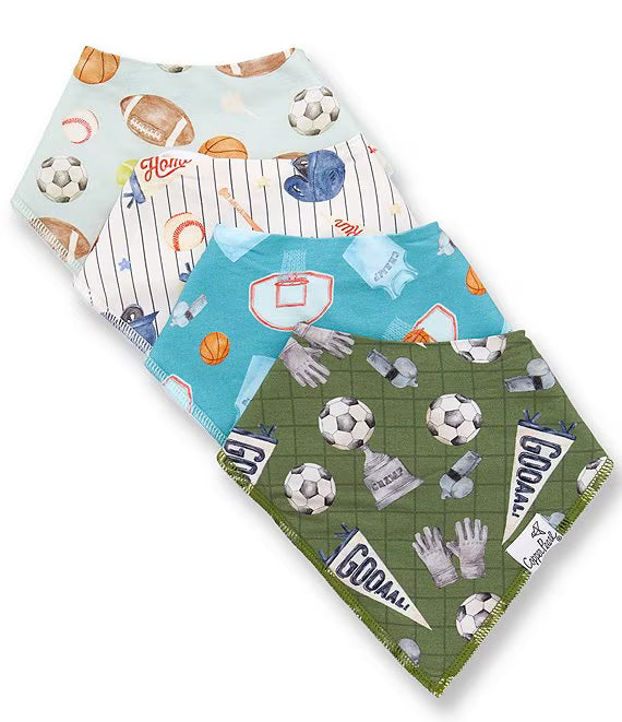 Copper Pearl Bibs (4 pack)
