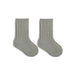 Pair of grey cotton socks