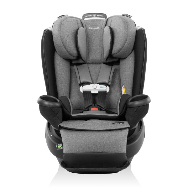 Evenflo Revolve360 Extend Gold - All-in-One Rotational High-Back Convertible and Booster Car Seat with SensorSafe