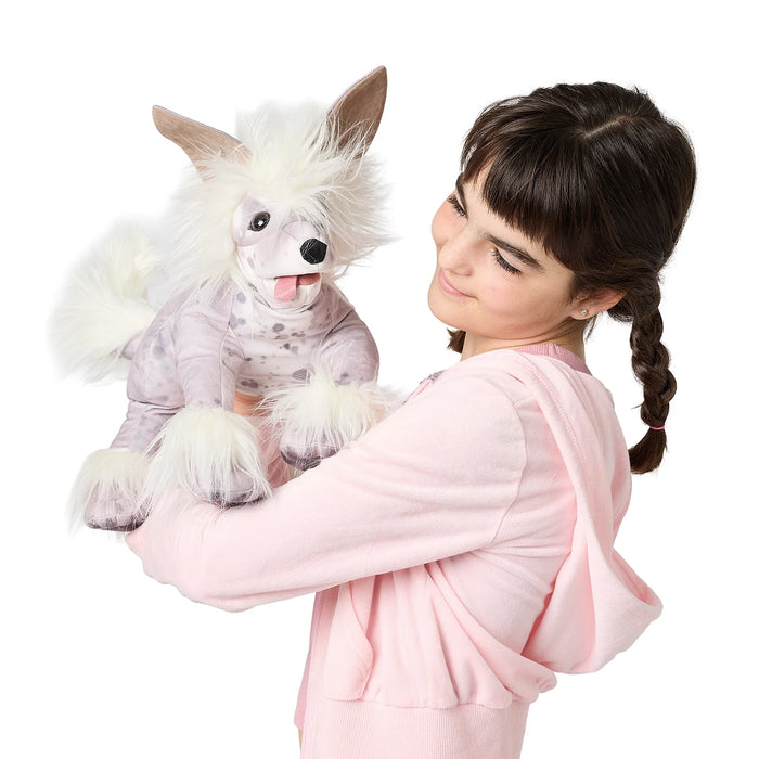 Chinese Crested Dog Puppet by Folkmanis