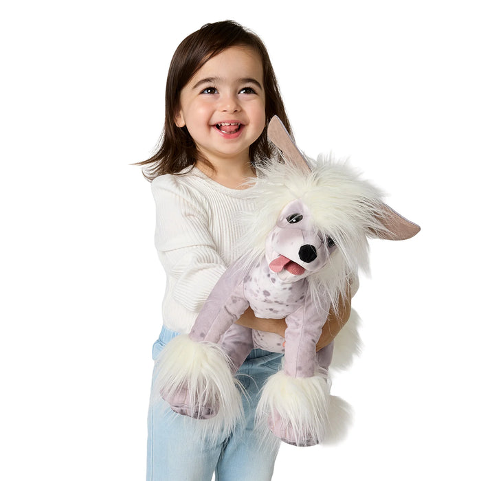 Chinese Crested Dog Puppet by Folkmanis