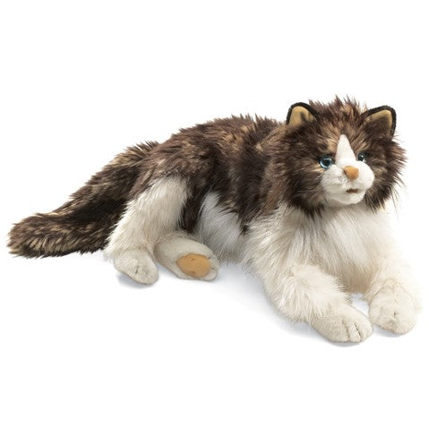 caption-The Sweetest Rag Doll Cat Plush Toy Puppet you've ever seen