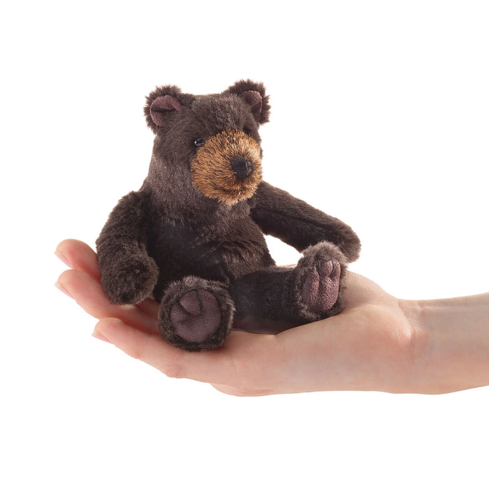 Folkmanis Brown Bear Finger Puppet - Nurtured