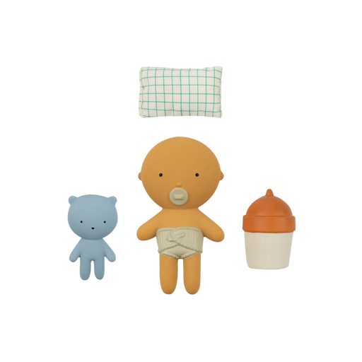 caption-We Are Gommu Pocket Baby Doll Peach