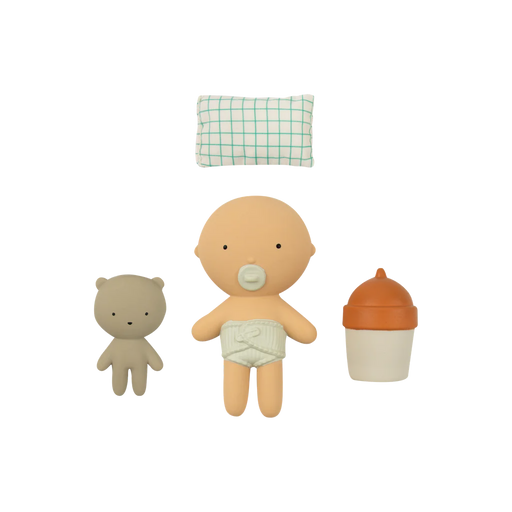 caption-We Are Gommu Pocket Baby Doll Vanilla