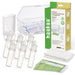 Haakaa silicone colostrum collector feeding pack with packaging on a white background
