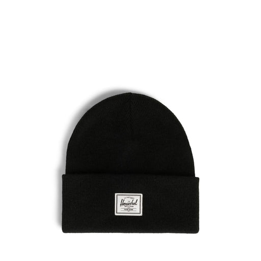 caption- Black Herschel Elmer Adult Hat - nurtured.ca
