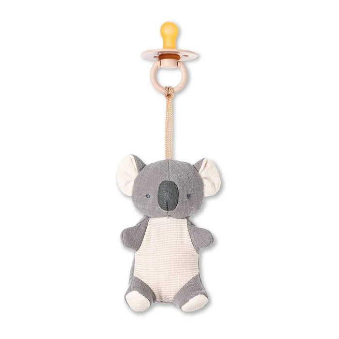 Itzy Ritzy Bitzy Pal Natural Rubber Pacifier & Plush - Nurtured