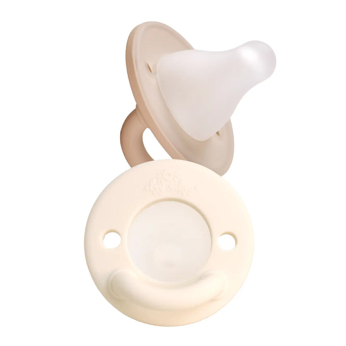 Itzy Ritzy Latch & Soothe™ Breastlike Pacifier - Taupe