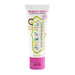 Tube of Jack N' Jill toothpaste with 'Berries & Cream' flavor on a white background