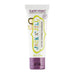 Tube of Jack N' Jill toothpaste on a white background
