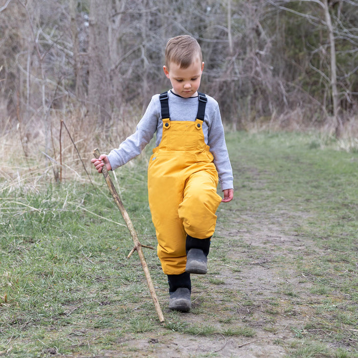 Jan & Jul Cozy-Dry Rain Bib Overall Pants (Fleece-Lined)