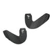 Two black car seat adapter attachments on a white background for the Joolz Aer 2
